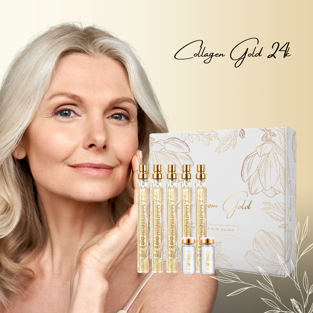 Fio Dourado de Colagénio 24K - Golden Up
