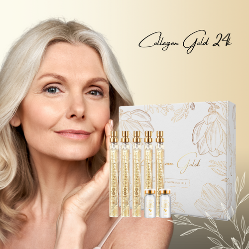 Fio Dourado de Colagénio 24K - Golden Up