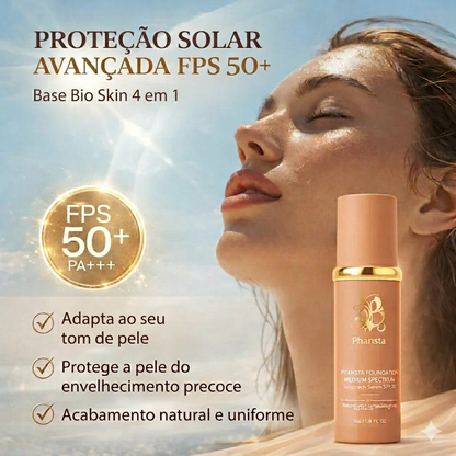 Base BioSkin 4 em 1 - Adapta Ao Seu Tom De Pele