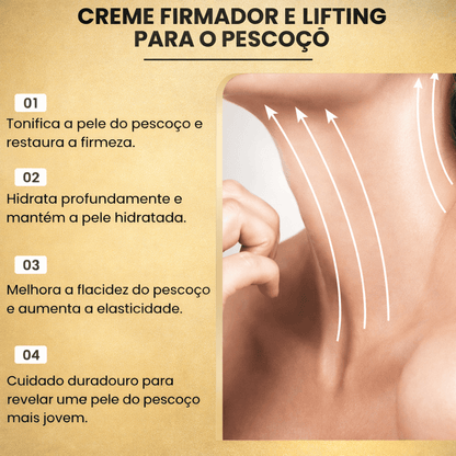 Creme Firmador AH-8 – Efeito lifting no pescoço