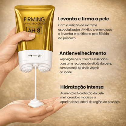 Creme Firmador AH-8 – Efeito lifting no pescoço