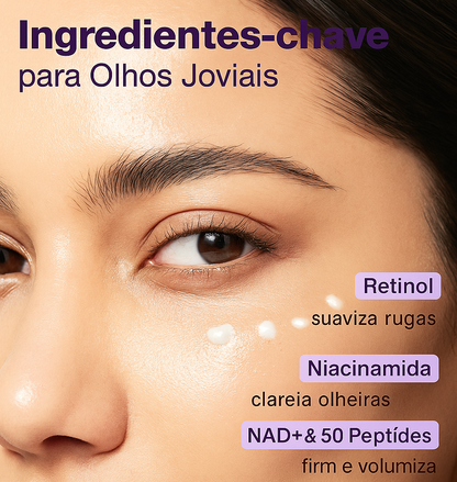 Creme de Olhos Numbuzin No.9 NAD+ Retinol Volumetox