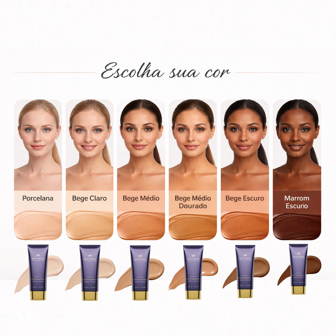 Westmore Body Coverage Perfector - Cobertura Corporal que Parece Pele