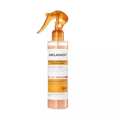 Melashot – Spray Esfoliante Corporal Que Clareia Manchas e Deixa a Pele Lisa e Iluminada em Minutos