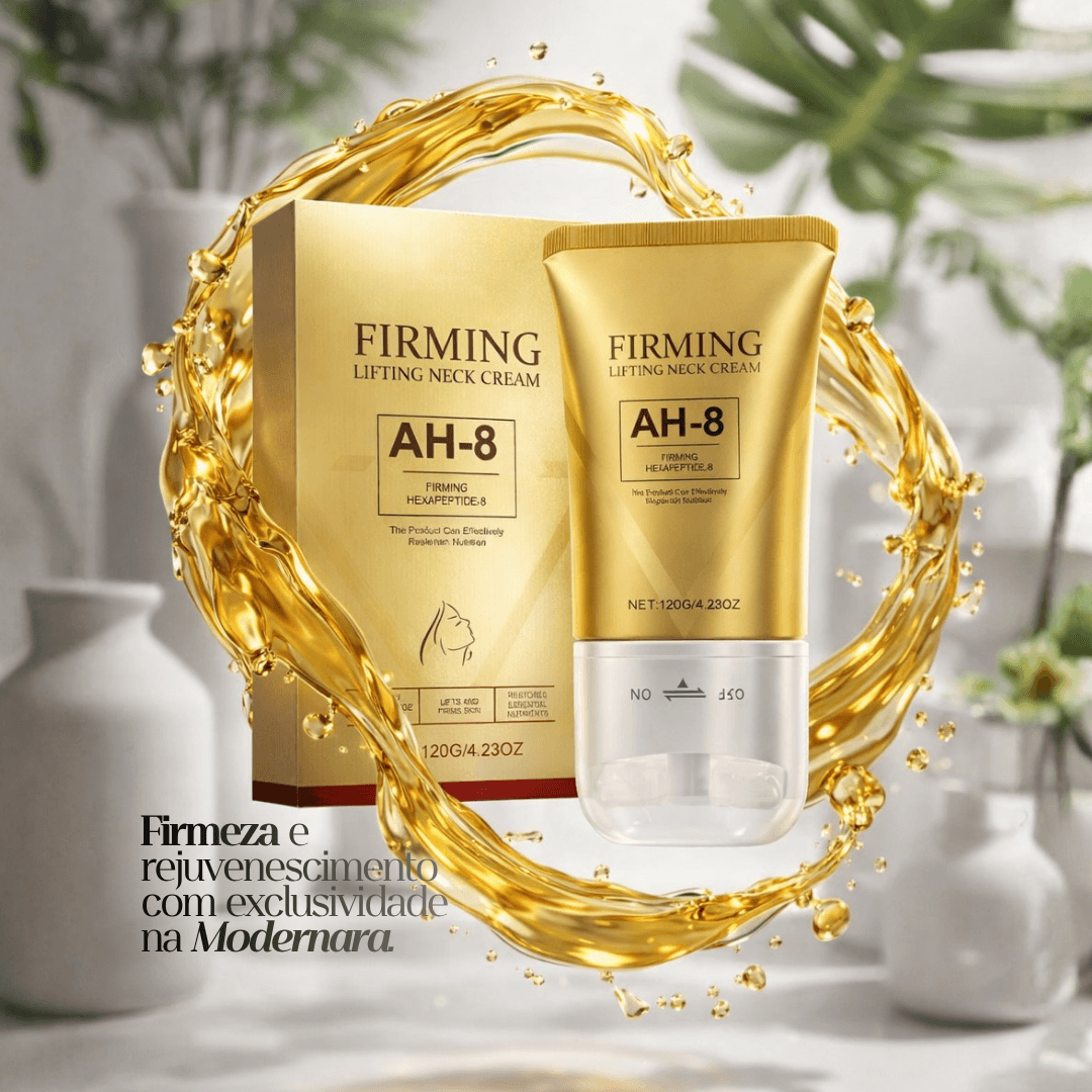 Creme Firmador AH-8 – Efeito lifting no pescoço