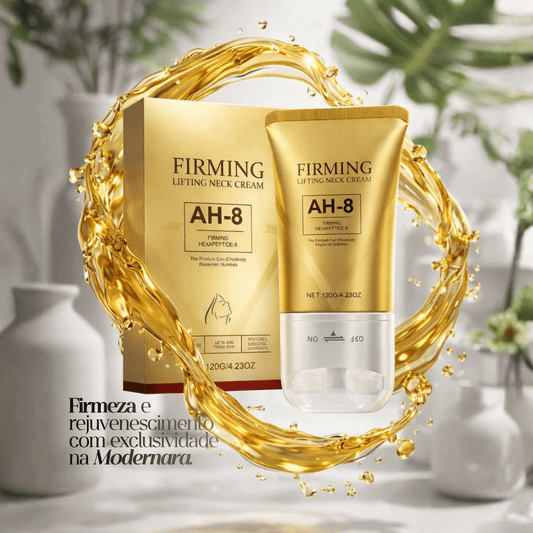 Creme Firmador AH-8 – Efeito lifting no pescoço