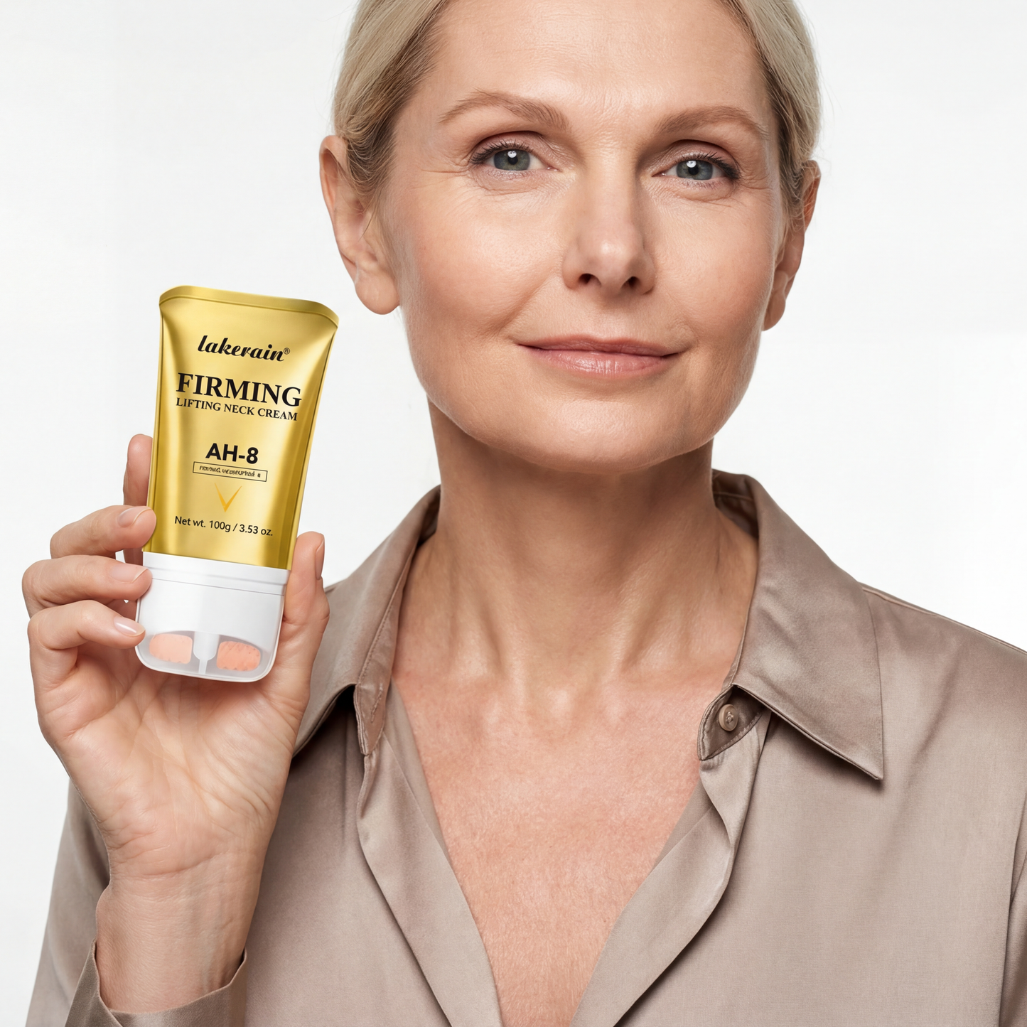 Creme Firmador AH-8 – Efeito lifting no pescoço